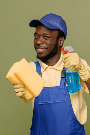 Cleaning worker